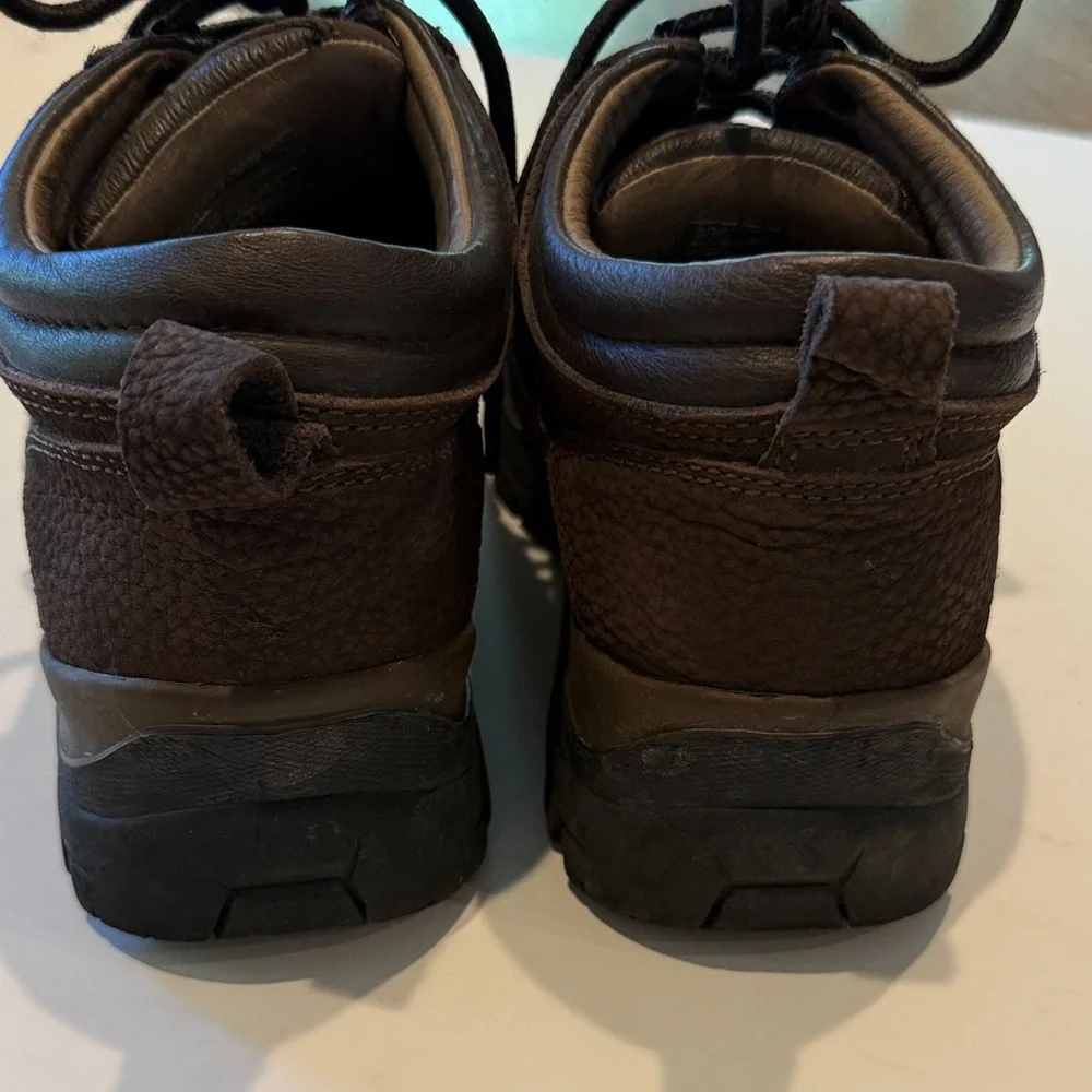 Sonoma Men's Dark Brown “Alpine” Leather Hiking Shoes/Boots - Picture 6 of 9